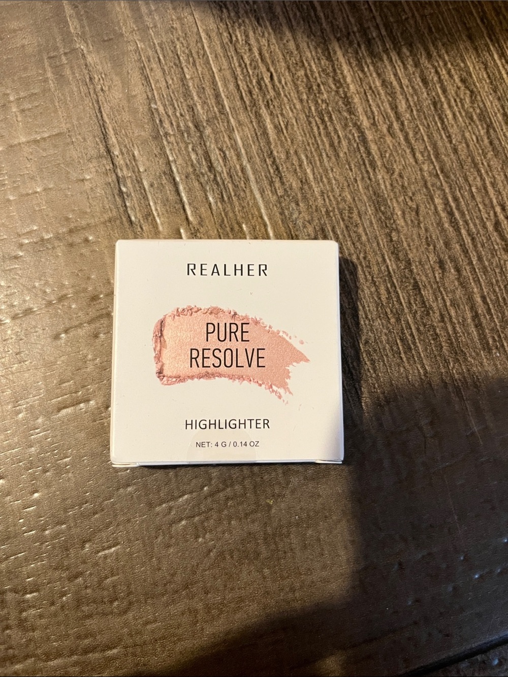 REALHER Pure Resolve Highlighter — Soft Rose